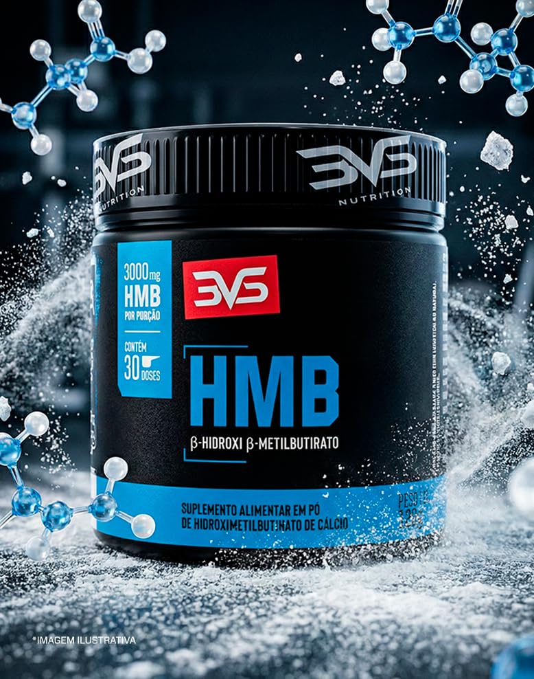 3VS Nutrition HMB 3000mg por Porção - Beta-Hidroxi Beta